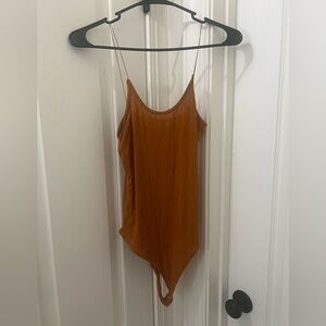 Rust bodysuit medium